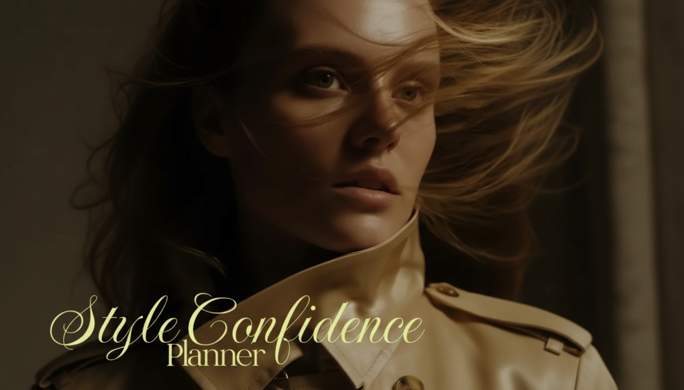 Style Confidence Planner Ebook: Build a Wardrobe System