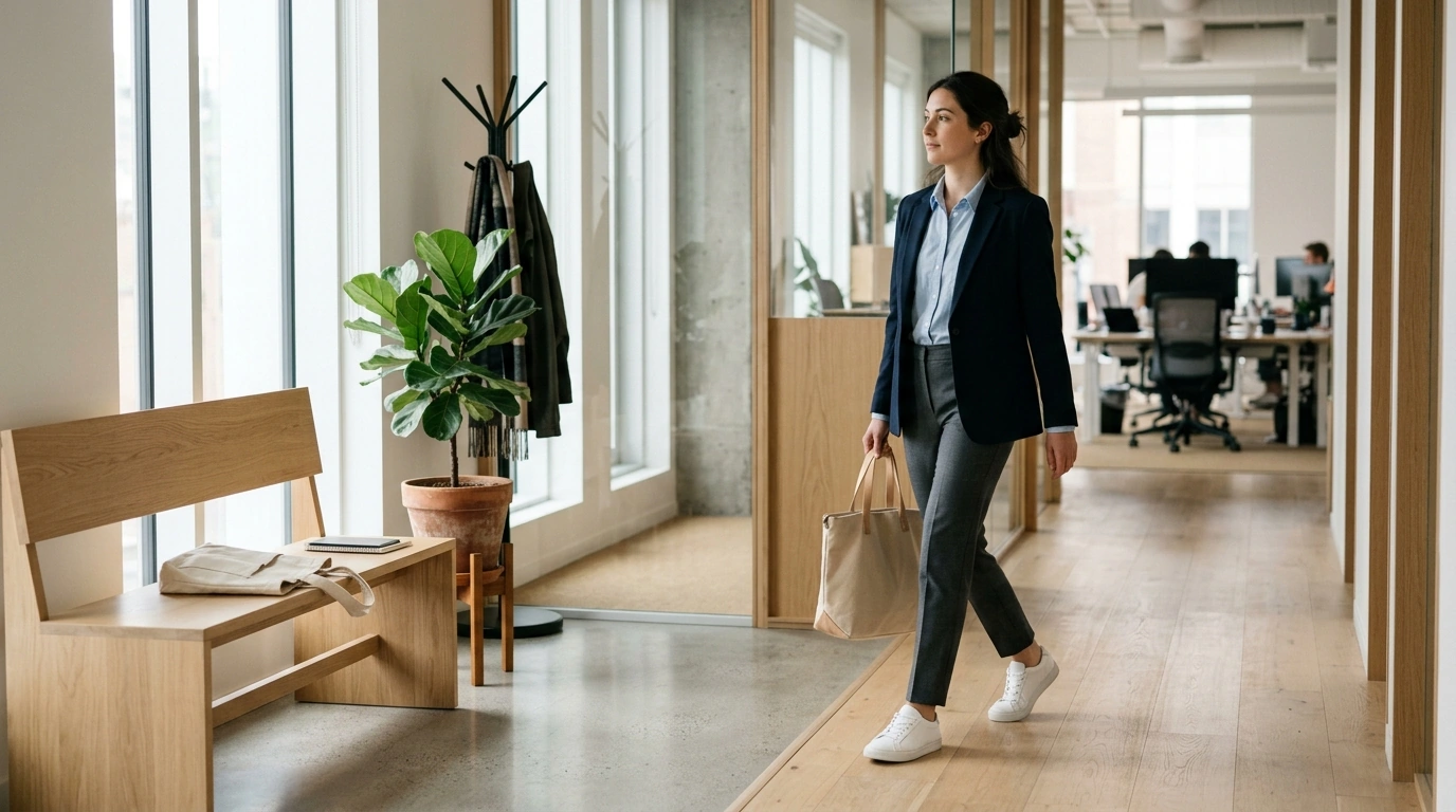 How to Style Sneakers for Work: Office-Ready Outfits