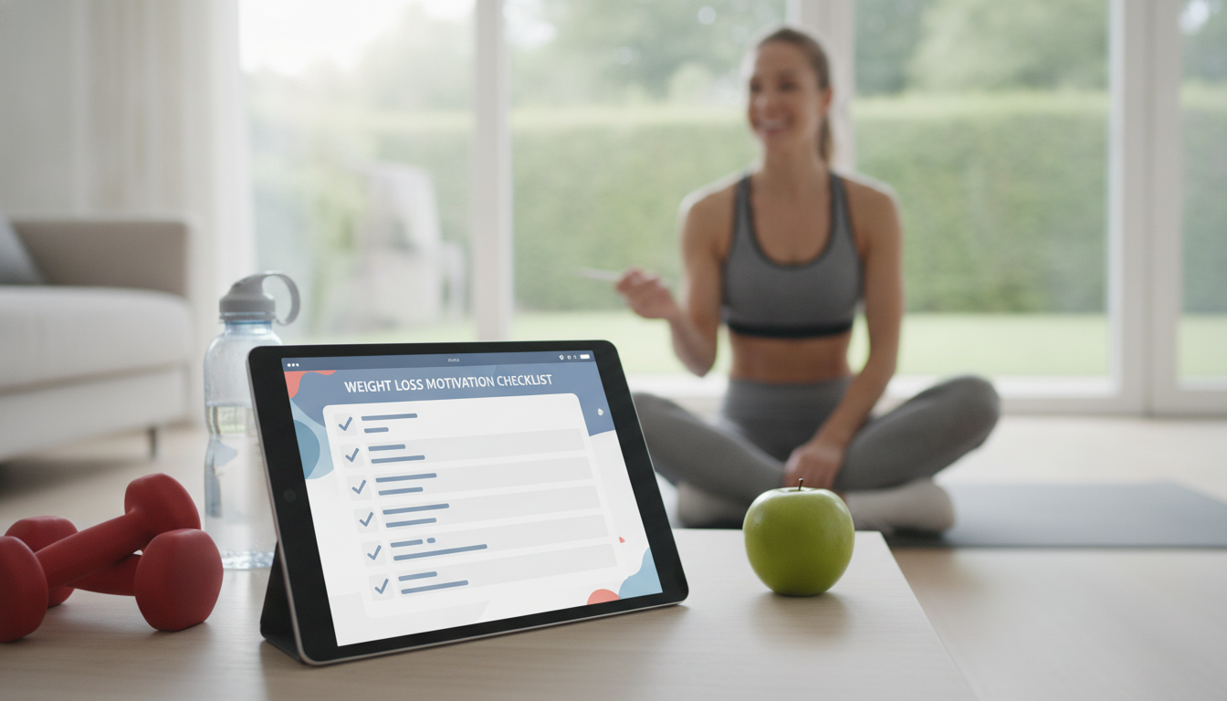 Digital Checklist Habits for Consistent Weight Loss